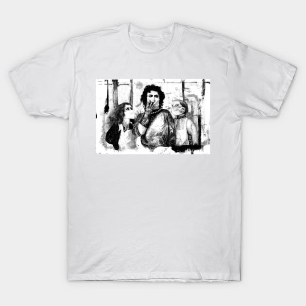 The Rocky Horror Picture Show (B&W) T-Shirt by roublerust